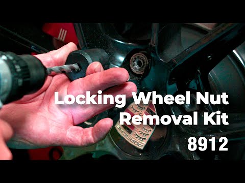 Laser Locking Wheel Nut Removal Kit - Lug Driller Laser - Town Tools