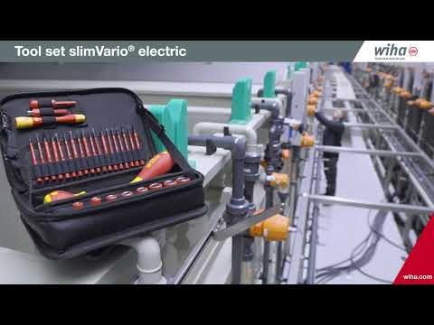 Wiha TorqueVario®-S electric Screwdriver Set, 14 Piece Wiha - Town Tools