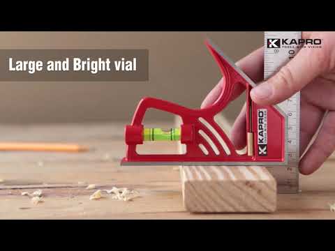 Kapro 325 Magnetic Combination Square 30cm Kapro - Town Tools