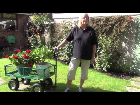 Draper Steel Mesh Gardener's Cart 58552 Draper - Town Tools