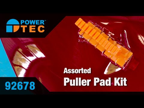 Powertec Assorted Puller Pad Kit - 92678 PowerTec - Town Tools