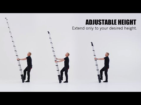 Telesteps Prime Line Telescopic Ladder with Stabilisers 4.1m Telesteps - Town Tools