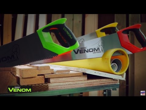 Draper Venom Double Ground Laminate Saw, 500mm, 13tpi/14ppi 66125 Draper - Town Tools