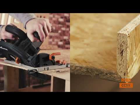 Evolution R185CCSX Circular Track Saw Kit 185mm 1600W 240V Evolution - Town Tools