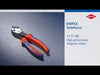 Draper Knipex Twinforce 73 72 180 High Leverage Diagonal Side Cutters Draper - Town Tools