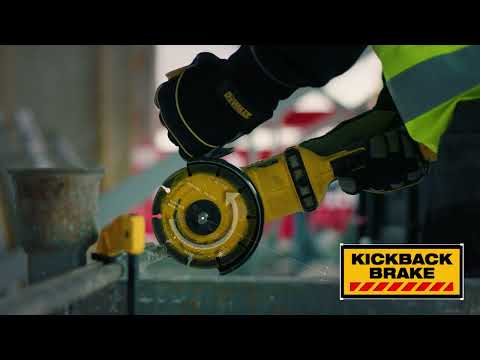 Dewalt Power Tools DCG418T2 XR FlexVolt Grinder 125mm 54V 2 x 2.0Ah Li-ion DeWALT Power Tools - Town Tools