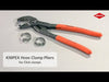Draper Knipex 85 51 250C Hose Clamp Pliers For Clic And Clic R Hose Clamps, 250m Draper - Town Tools